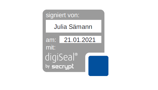 Digital beglaubigte Übersetzung - mit qualifizierter elektronischer Signatur (qeS)